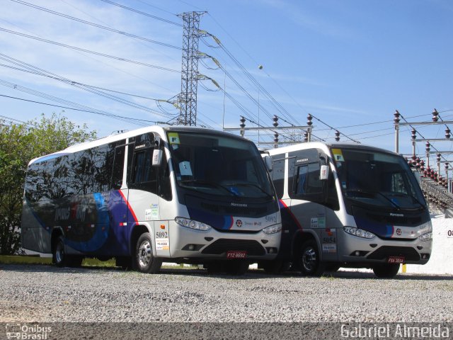 Trans Wolff Transportes e Turismo 5092 na cidade de São Paulo, São Paulo, Brasil, por Gabriel Almeida. Número da foto: #4365093.