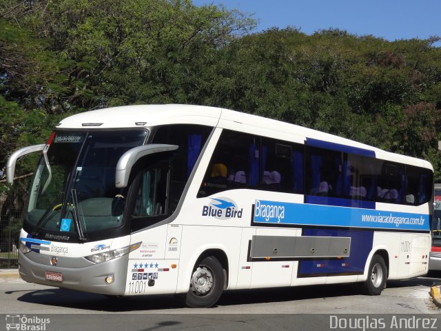 Auto Viação Bragança 11001 na cidade de São Paulo, São Paulo, Brasil, por Douglas Andrez. Número da foto: #4365535.