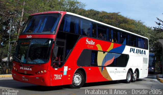 Pluma Conforto e Turismo 7102 na cidade de São Paulo, São Paulo, Brasil, por Cristiano Soares da Silva. ID da foto: 4363839.