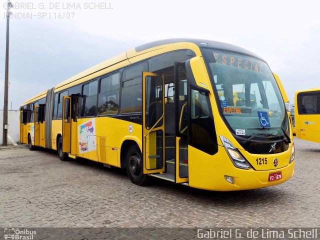 Viação Leme 1215 na cidade de Jundiaí, São Paulo, Brasil, por Gabriel Giacomin de Lima. Número da foto: #4364702.