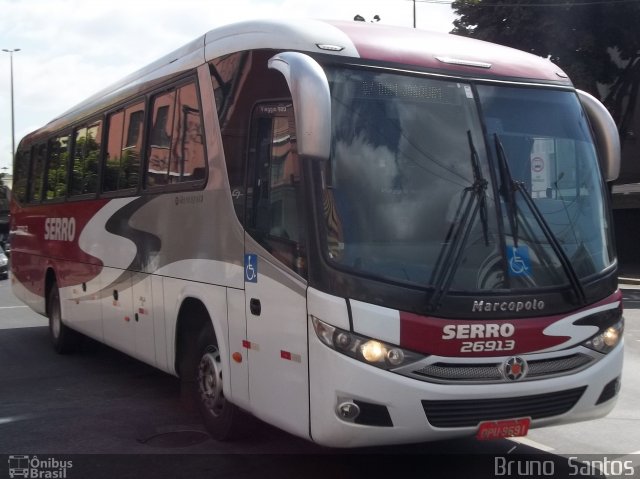 Viação Serro 26913 na cidade de Belo Horizonte, Minas Gerais, Brasil, por Bruno Santos. ID da foto: 4364925.