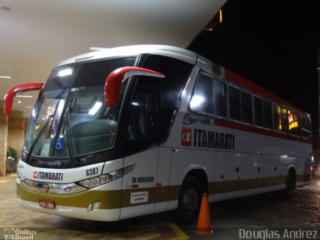 Expresso Itamarati 6387 na cidade de São Carlos, São Paulo, Brasil, por Douglas Andrez. Número da foto: #4365467.