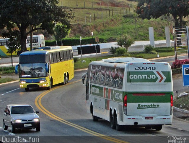 Empresa Gontijo de Transportes 20040 na cidade de João Monlevade, Minas Gerais, Brasil, por Douglas Yuri. ID da foto: 4364147.