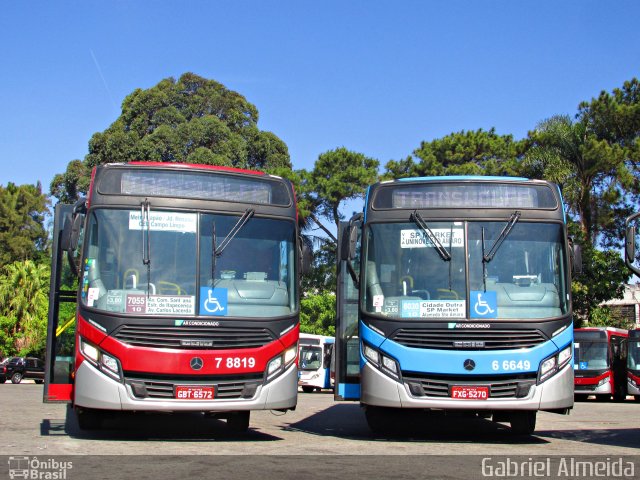 Transwolff Transportes e Turismo 7 8819 na cidade de São Paulo, São Paulo, Brasil, por Gabriel Almeida. Número da foto: #4365165.