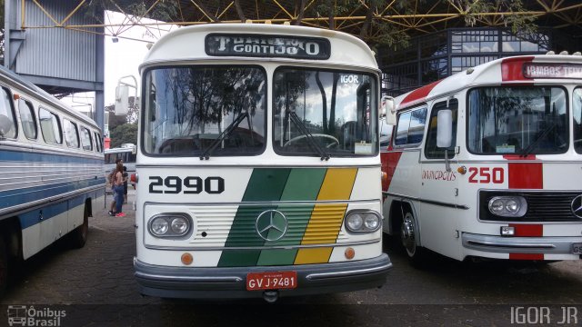 Empresa Gontijo de Transportes 2990 na cidade de Divinópolis, Minas Gerais, Brasil, por Igor Policarpo. Número da foto: #4363126.