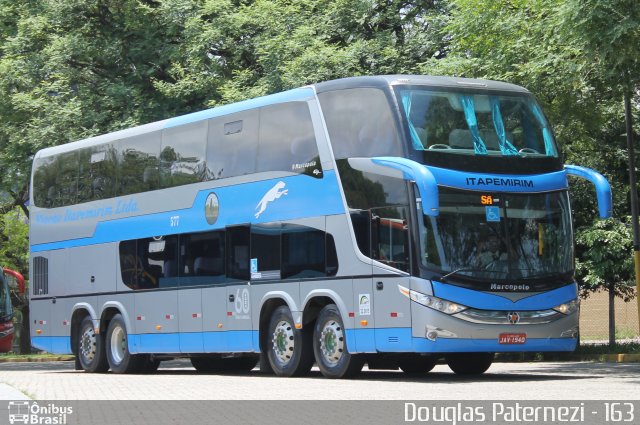 Viação Itapemirim 577 na cidade de São Paulo, São Paulo, Brasil, por Douglas Paternezi. Número da foto: #4403466.