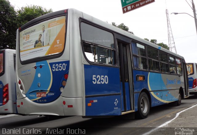Viação Joana D´arc 5250 na cidade de Linhares, Espírito Santo, Brasil, por Daniel Carlos  Avelar Rocha. Número da foto: #4404863.