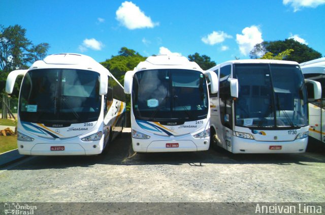 Empresas de Transportes Santana e São Paulo 2470 na cidade de Camaçari, Bahia, Brasil, por Aneivan Lima. Número da foto: #4402448.