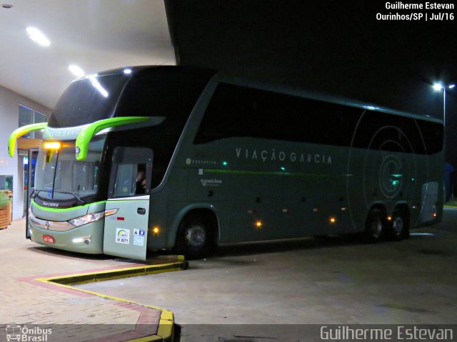 Viação Garcia 7047 na cidade de Ourinhos, São Paulo, Brasil, por Guilherme Estevan. ID da foto: 4404701.