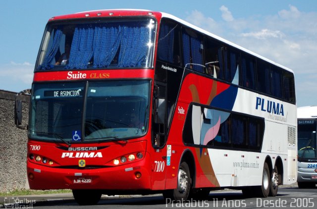 Pluma Conforto e Turismo 7100 na cidade de São Paulo, São Paulo, Brasil, por Cristiano Soares da Silva. Número da foto: #4403117.