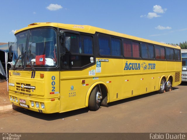 Águia Tur Turismo 002 na cidade de Romaria, Minas Gerais, Brasil, por Fabio Duarte. Número da foto: #4403721.