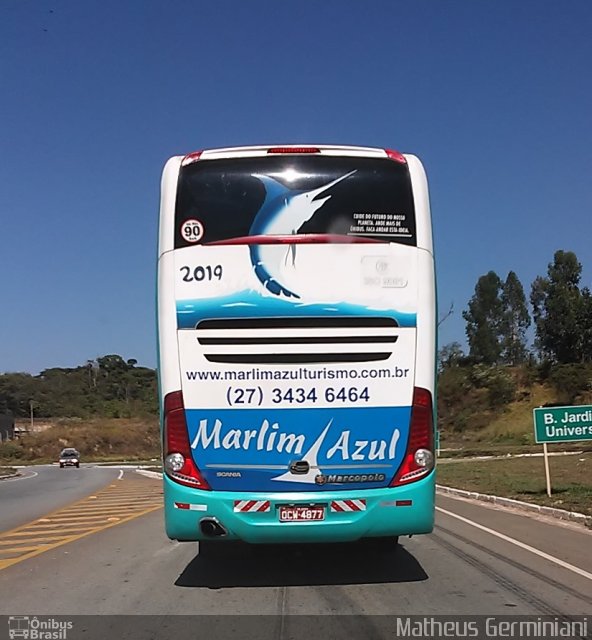Marlim Azul Turismo 2019 na cidade de Itabira, Minas Gerais, Brasil, por Matheus Germiniani. Número da foto: #4402792.
