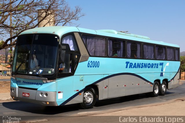Transnorte - Transporte e Turismo Norte de Minas 62000 na cidade de Montes Claros, Minas Gerais, Brasil, por Carlos Eduardo Lopes. Número da foto: #4405066.
