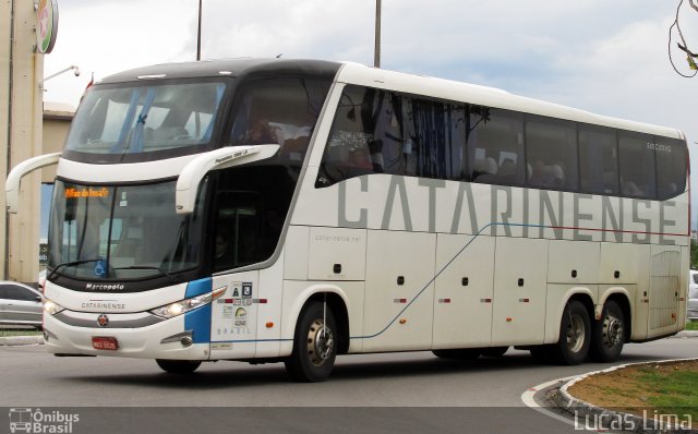 Auto Viação Catarinense 3379 na cidade de Florianópolis, Santa Catarina, Brasil, por Lucas Lima. Número da foto: #4407268.