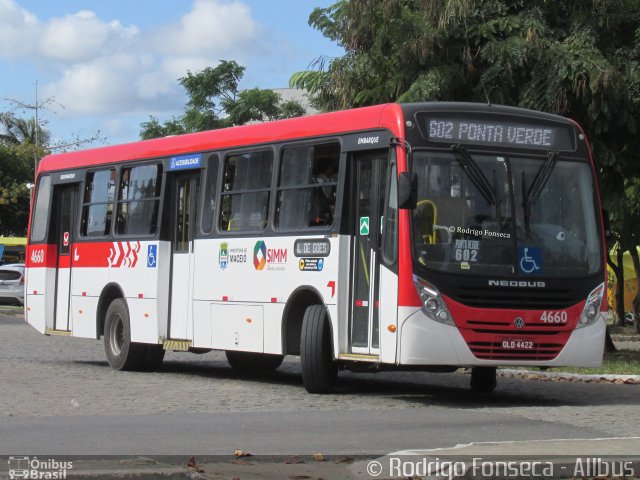 Real Alagoas de Viação 4660 na cidade de Maceió, Alagoas, Brasil, por Rodrigo Fonseca. Número da foto: #4409620.