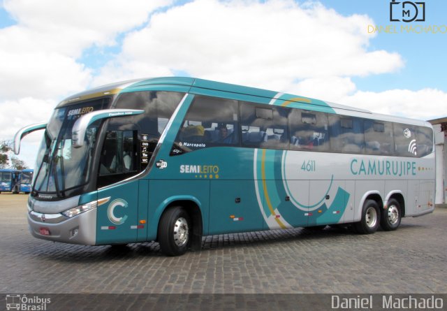 Auto Viação Camurujipe 4611 na cidade de Vitória da Conquista, Bahia, Brasil, por Daniel  Machado. Número da foto: #4410544.