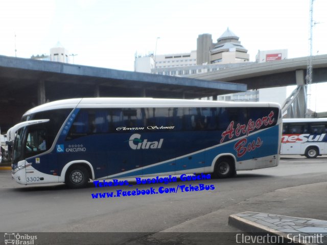 Citral Transporte e Turismo 3302 na cidade de Porto Alegre, Rio Grande do Sul, Brasil, por Cleverton Schmitt. Número da foto: #4410241.