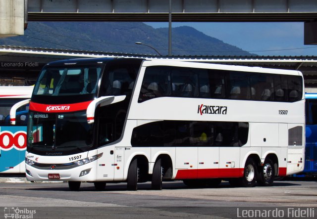 Kaissara - Viação Caiçara 15507 na cidade de Rio de Janeiro, Rio de Janeiro, Brasil, por Leonardo Fidelli. Número da foto: #4409460.