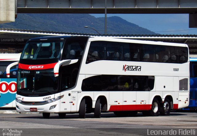 Kaissara - Viação Caiçara 15507 na cidade de Rio de Janeiro, Rio de Janeiro, Brasil, por Leonardo Fidelli. ID da foto: 4409460.