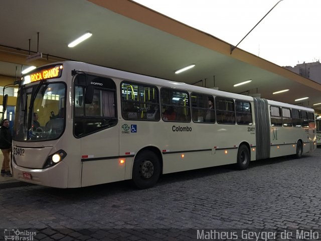 Viação Colombo 23402 na cidade de Curitiba, Paraná, Brasil, por Matheus  Geyger de Melo. Número da foto: #4408717.