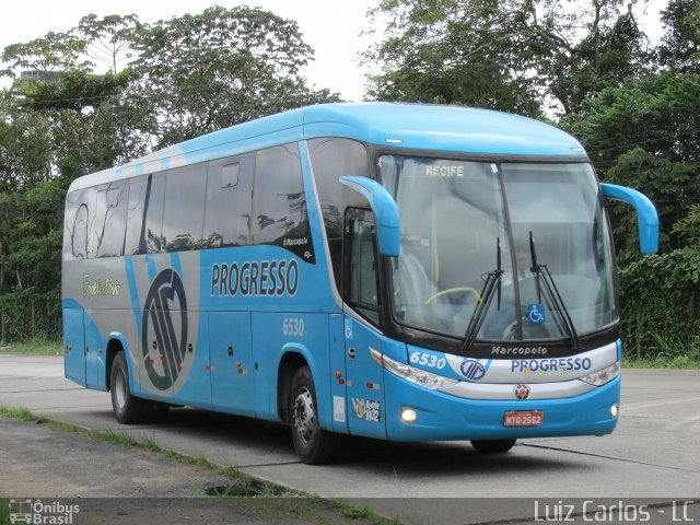 Auto Viação Progresso 6530 na cidade de Recife, Pernambuco, Brasil, por Luiz Carlos de Santana. ID da foto: 4411980.