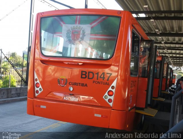 Transporte Coletivo Glória BD147 na cidade de Curitiba, Paraná, Brasil, por Anderson Taborda de Lima. ID da foto: 4411062.