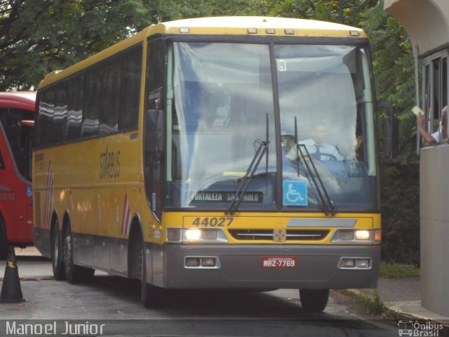 Viação Itapemirim 44027 na cidade de São Paulo, São Paulo, Brasil, por Manoel Junior. ID da foto: 4410783.