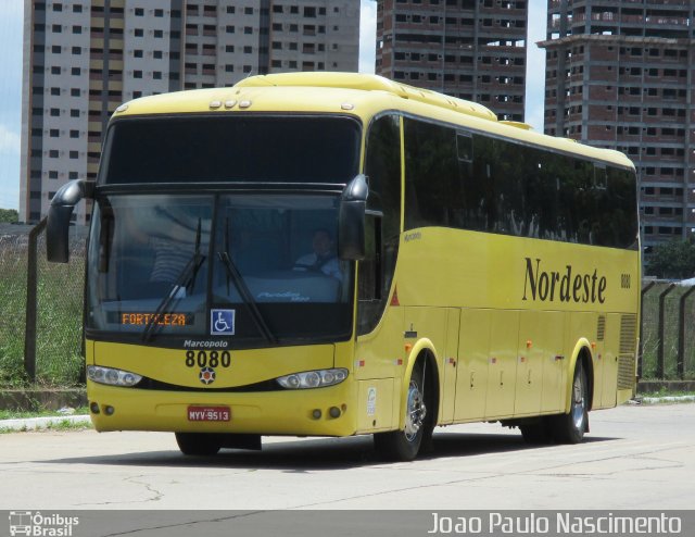 Viação Nordeste 8080 na cidade de Natal, Rio Grande do Norte, Brasil, por Joao Paulo Nascimento Silva. Número da foto: #4412638.