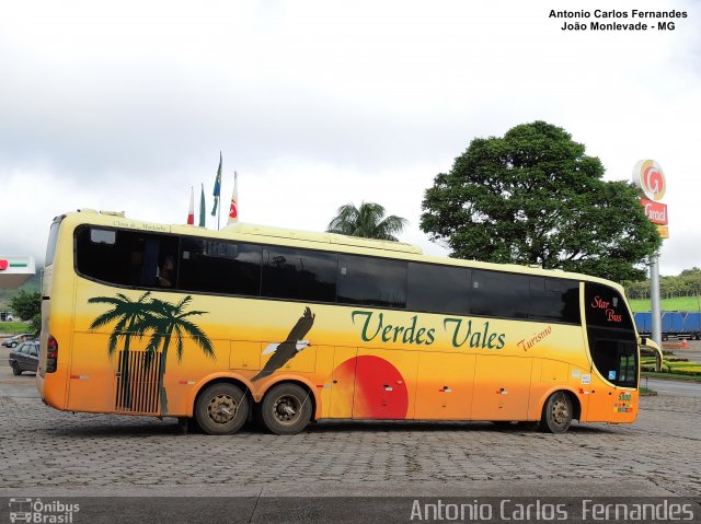 Viação Verdes Vales 5000 na cidade de João Monlevade, Minas Gerais, Brasil, por Antonio Carlos Fernandes. ID da foto: 4413403.