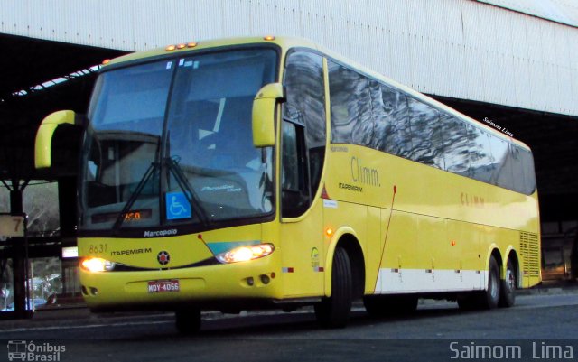 Viação Itapemirim 8631 na cidade de Vitória, Espírito Santo, Brasil, por Saimom  Lima. ID da foto: 4414308.