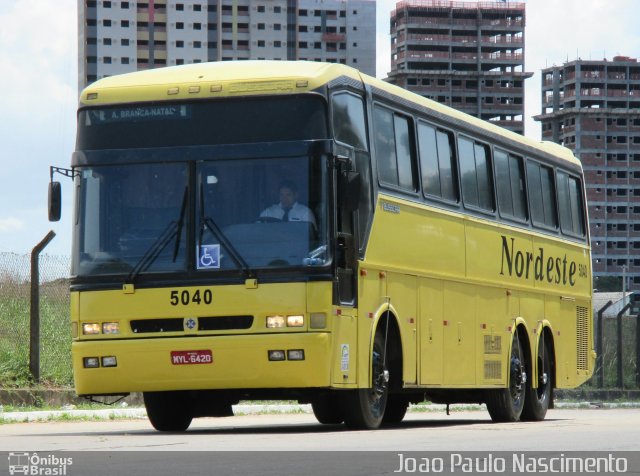 Viação Nordeste 5040 na cidade de Natal, Rio Grande do Norte, Brasil, por Joao Paulo Nascimento Silva. Número da foto: #4414551.