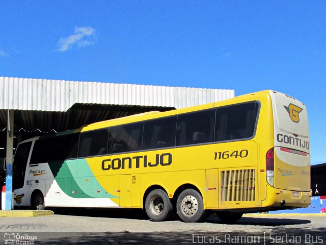 Empresa Gontijo de Transportes 11640 na cidade de Serra Talhada, Pernambuco, Brasil, por Lucas Ramon. ID da foto: 4414401.