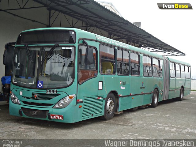 Volvo 2999 na cidade de Curitiba, Paraná, Brasil, por Wagner Domingos Ivanesken. Número da foto: #4413694.