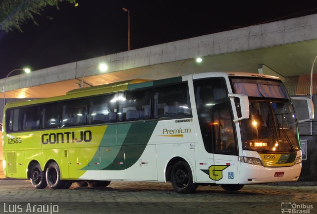 Empresa Gontijo de Transportes 12585 na cidade de Belo Horizonte, Minas Gerais, Brasil, por Luís Carlos Santinne Araújo. ID da foto: 4414155.