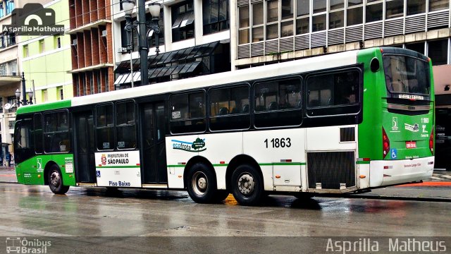 Viação Santa Brígida 1 1863 na cidade de São Paulo, São Paulo, Brasil, por Asprilla Matheus. Número da foto: #4415259.