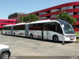 Scania Mega BRT-F360HA na cidade de Brasília, Distrito Federal, Brasil, por Clébio Júnior. ID da foto: :id.