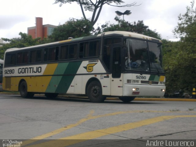 Empresa Gontijo de Transportes 9280 na cidade de São Paulo, São Paulo, Brasil, por André Lourenço de Freitas. ID da foto: 4416563.