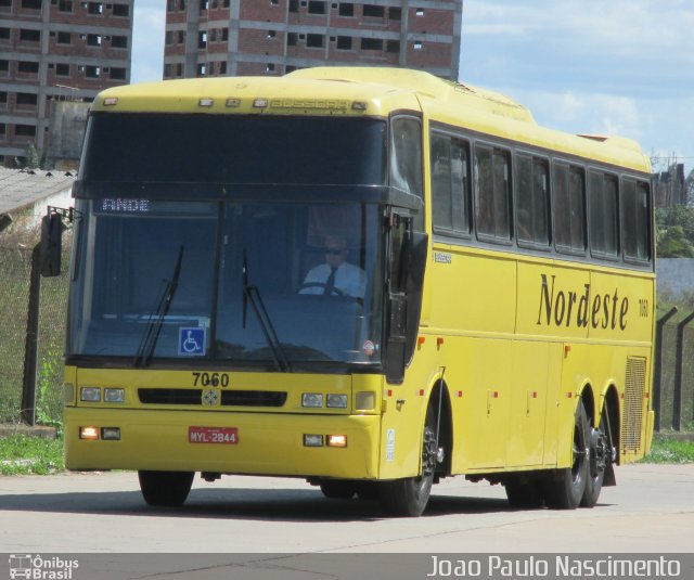Viação Nordeste 7060 na cidade de Natal, Rio Grande do Norte, Brasil, por Joao Paulo Nascimento Silva. Número da foto: #4416512.