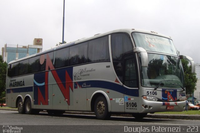 Expresso Maringá 5106 na cidade de Curitiba, Paraná, Brasil, por Douglas Paternezi. Número da foto: #4415626.