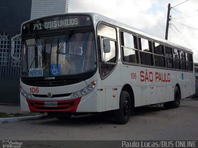 São Paulo 106 na cidade de Olinda, Pernambuco, Brasil, por Paulo Lucas. ID da foto: 4417460.