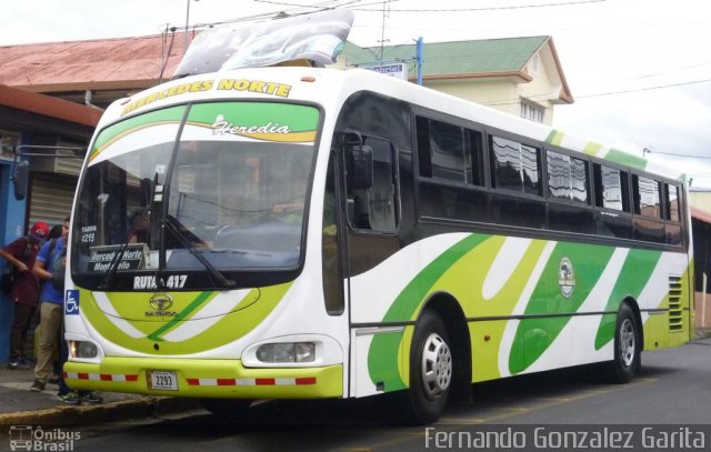 Transportes Segura y Vargas HB 2293 na cidade de Alto Paraíso de Goiás, Goiás, Brasil, por Fernando Gonzalez Garita. Número da foto: #4417090.