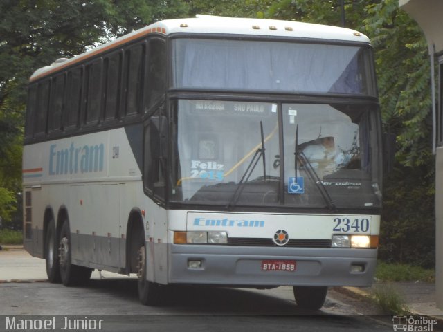 Emtram 2340 na cidade de São Paulo, São Paulo, Brasil, por Manoel Junior. Número da foto: #4417078.