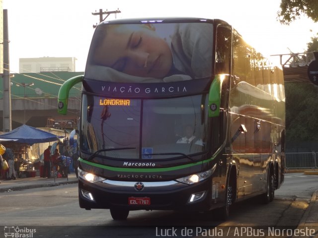 Viação Garcia 7018 na cidade de São Paulo, São Paulo, Brasil, por Luis de Ricado Brito. ID da foto: 4417246.