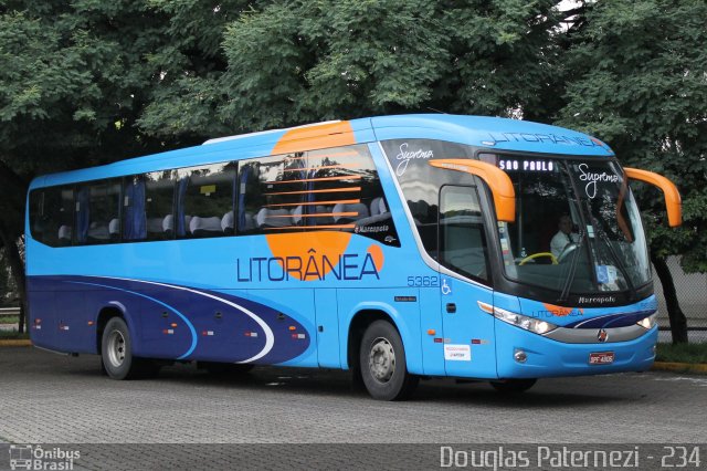 Litorânea Transportes Coletivos 5362 na cidade de São Paulo, São Paulo, Brasil, por Douglas Paternezi. Número da foto: #4417886.