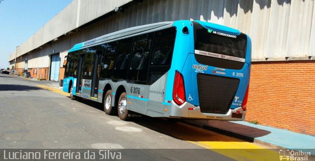 Viação Paratodos > São Jorge > Metropolitana São Paulo > Mobibrasil 6 3176 na cidade de Botucatu, São Paulo, Brasil, por Luciano Ferreira da Silva. Número da foto: #4420075.