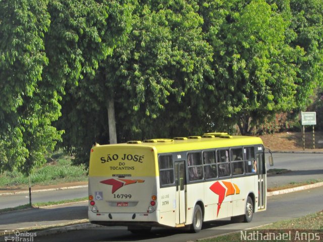 Expresso São José do Tocantins 16799 na cidade de Anápolis, Goiás, Brasil, por Nathanael de Jesus  Azevedo. Número da foto: #4420151.
