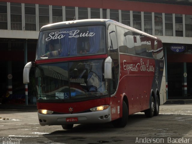 Expresso São Luiz 6960 na cidade de Feira de Santana, Bahia, Brasil, por Anderson  Bacelar. Número da foto: #4420141.