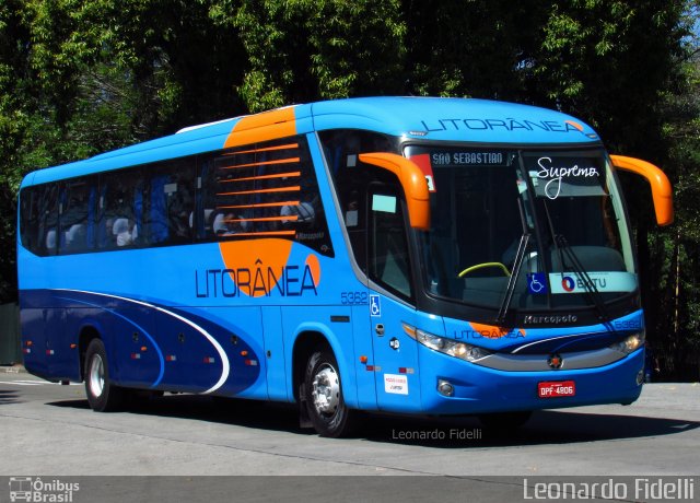 Litorânea Transportes Coletivos 5362 na cidade de São Paulo, São Paulo, Brasil, por Leonardo Fidelli. Número da foto: #4420106.