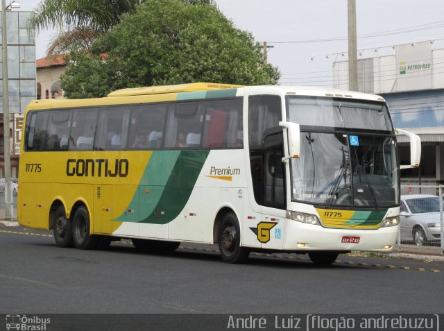 Empresa Gontijo de Transportes 11775 na cidade de Uberaba, Minas Gerais, Brasil, por André  Luiz. Número da foto: #4420466.