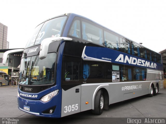 Autotransportes Andesmar 3055 na cidade de , por Diego Alarcon. Número da foto: #4420322.